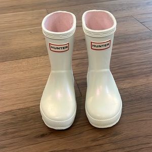 Kids Hunter rain boots UK 5
